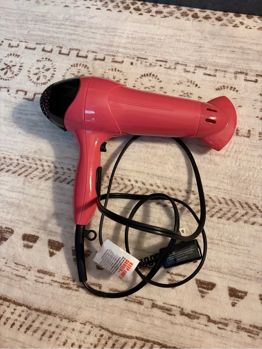 Revlon Pink Hair Dryer
